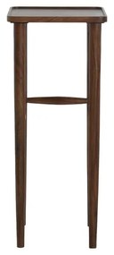 Akácfa tárolóasztal 42x42 cm Qiano – Light &amp; Living