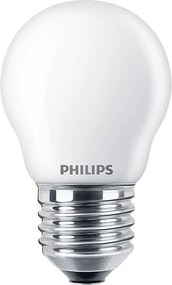 Led izzó E27 P45 6,5W 60W 806lm 2700K Philips