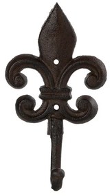 Öntöttvas akasztó, 20 cm, B