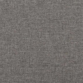 vidaXL sötétszürke szövet pad 100x35x41 cm