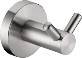 Akasztó Dupla Törölközőtartó Ruházat Ezüst Acél 304 Borg Hygiene