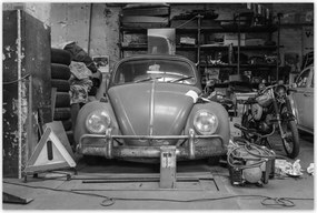 Poszterek 120x80 Garázs javítás Bogár