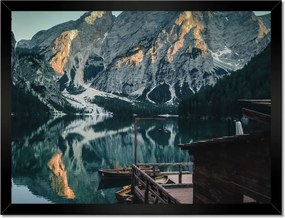 Poszterek keretben 40x30 Fa házikó a hegyekben