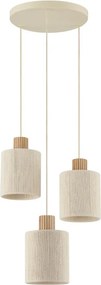 Brilliant - ARLO kábeles csillár 3xE27/20W/230V, Ø 40 cm, krémszínű