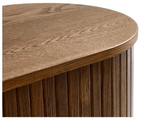 Barna TV-állvány tölgyfa dekorral 180x56x45 cm Nola – Unique Furniture