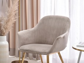 Fotel Osmol F (bézs + arany). 1110358