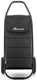Gurulós bevásárlótáska 53 l Com Tweed Polar Black Tube – Rolser