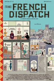 Poszter The French Dispatch Wes Anderson A1+