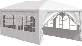 vidaXL fehér partisátor 3 x 6 m
