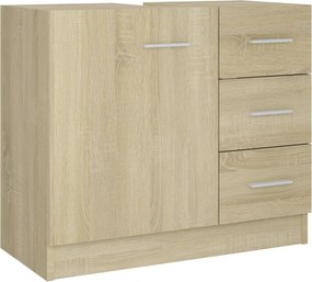 vidaXL sonoma tölgy színű szerelt famosdószekrény 63 x 30 x 54 cm