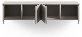 Krémszínű TV-állvány 180x38x35 cm Daroca – Marckeric