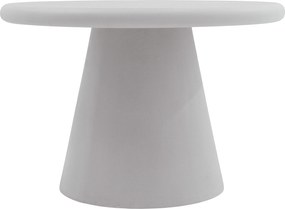 Clav kerek dohányzóasztal 60 cm - világosszürke