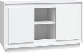 vidaXL fehér szerelt fa tálalószekrény 102x35x60 cm