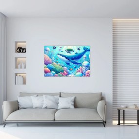 Kép – Víz alatti világ (90x60 cm)