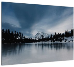 Kép - A befagyott tón (70x50 cm)