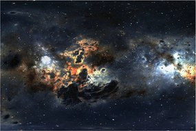 Kép - Az Univerzum a Nebulával (90x60 cm)