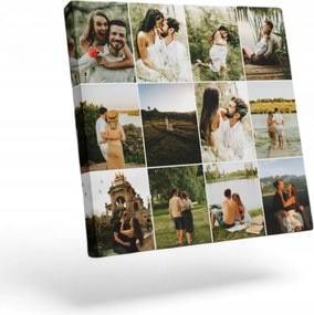 Fotó-vászonkép Az Ön fotója 100x100 Kollázs Varázsló Minták 12 Fotó