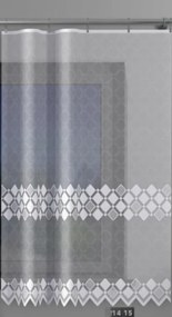 Mg Függöny jacquard 629/66 Fehér 130x250cm Kész Szalaggal K