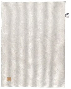 Krémszínű kordbársony gyerek takaró 100x77 cm – Meowbaby