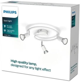 Philips - Spotlámpa LIMBALI 3xGU10/50W/230V fehér