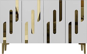 Ece 120 - White, Gold