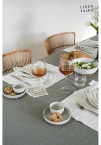 Len asztalterítő 140x300 cm Khaki – Linen Tales