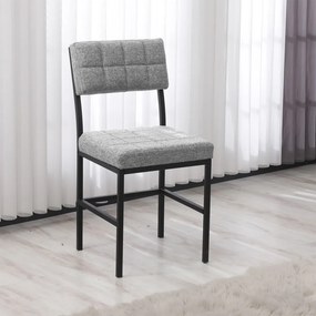 Dubai étkezőszék, szürke, 40 cm