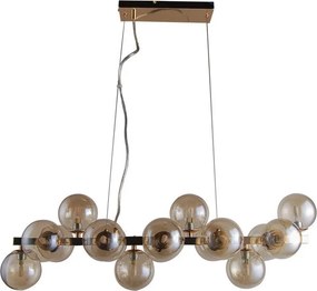 Italux MARBELIO PND-6161-16 GO+CO Függőlámpa 16x28W/G9 IP20