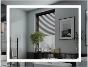 IREDA Fürdőszobatükör LED világítás 125 x 75 cm