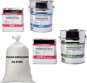 Padlógyanta erkély terasz csúszásgátló homok szett 25m2