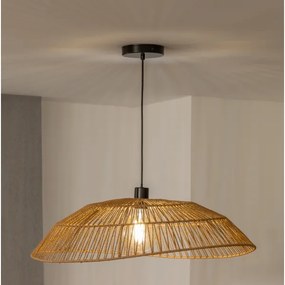 Brilagi - CERIA BOHO LED zsinóros függeszték, 1xE27/40W/230V, átm. 70 cm, barna