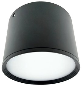 LED spotlámpa LED/10W/230V 3000/4000/6400K átm. 12 cm fekete