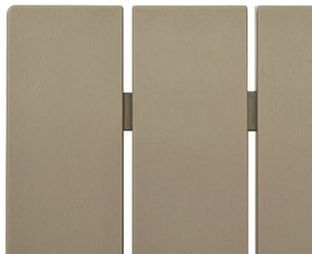 világosbarna polipropilén kerti adirondack szék 75x88,5x89,5 cm