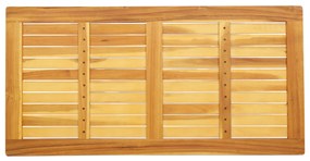 Tíklap 110x55x2,2 cm Négyszögletes Tömör Fa Akác