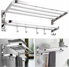 Fürdőszobai Törölközőtartó Polc És Akasztók Loft Fürdőköpenyhez