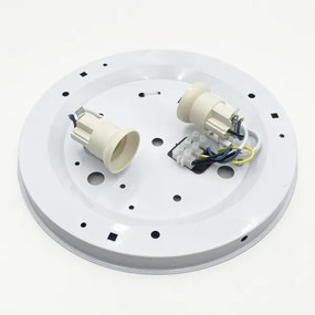 Brilagi - SIRIJA MODERN mennyezeti lámpatest 2xE27/60W/230V, átmérő 35 cm, krémszínű