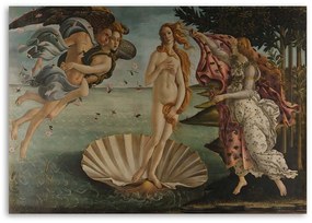 Gario Vászonkép Vénusz születése - Sandro Botticelli, reprodukció Méret: 100 x 70 cm
