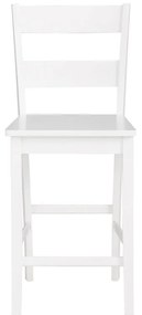 Fehér borovi fenyő bárszék (ülésmagasság 60 cm) Torpedo – Støraa