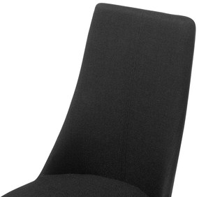 Étkezőszék szett 2 db Clenot (fekete). 1009887