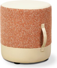 P3 puff Kerek Divatos Kényelmes fogantyú Könnyű Tartós Vörös