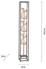 Paul Neuhaus 415-18 - LED Szabályozható állólámpa SELINA 3xLED/10,2W/230V