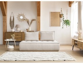 Fehér zsenília kanapé 175 cm Elisa – Bobochic Paris