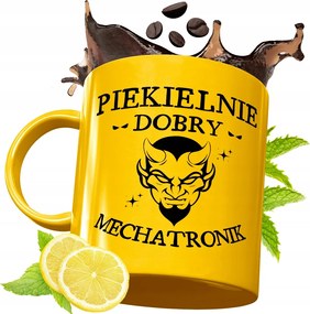 Prémium Arany Bögre Mechatronika Ajándék Nyomtatott Fotóval