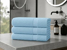 CLARYSSE ELEGANCE törölköző 60x110 cm világoskék, 100% pamut
