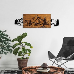 Fa fali dekoráció, Mountain Range