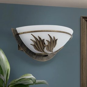 Orion WA 2-1196/1 - Fali lámpa FLEUR 1xE14/60W/230V bronz