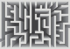 Labirintus poszter, fotótapéta, Vlies (104 x 70,5 cm)