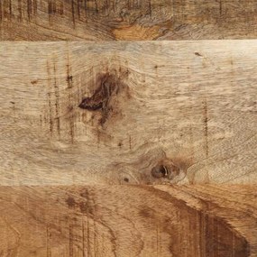tömör nyers mangófa pad 110 x 35 x 51 cm