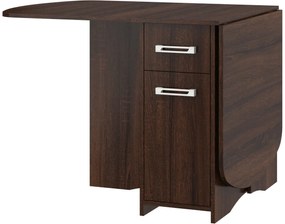 Széthúzható étkezőasztal Elston X (sötét szonoma tölgy) (4 6 fő részére). 1051407