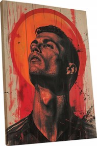 Cristiano Ronaldo CR7 vászonkép otthon nappali ajándék 60x80